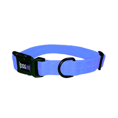 Dogline Collar de Nylon Color Azul para Perro Talla G
