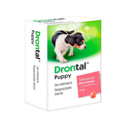 Drontal Puppy Desparasitante para perros en Suspensión para Cachorro 20 ml