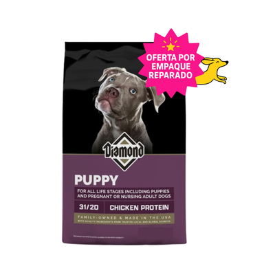 EMPAQUE REPARADO Diamond Premium Puppy 2.72 Kg