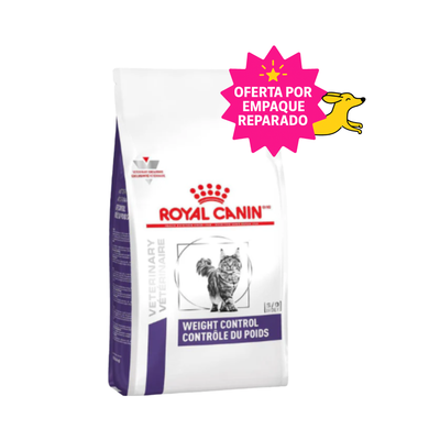 EMPAQUE REPARADO Royal Canin Vet Weight Control Feline 8 Kg