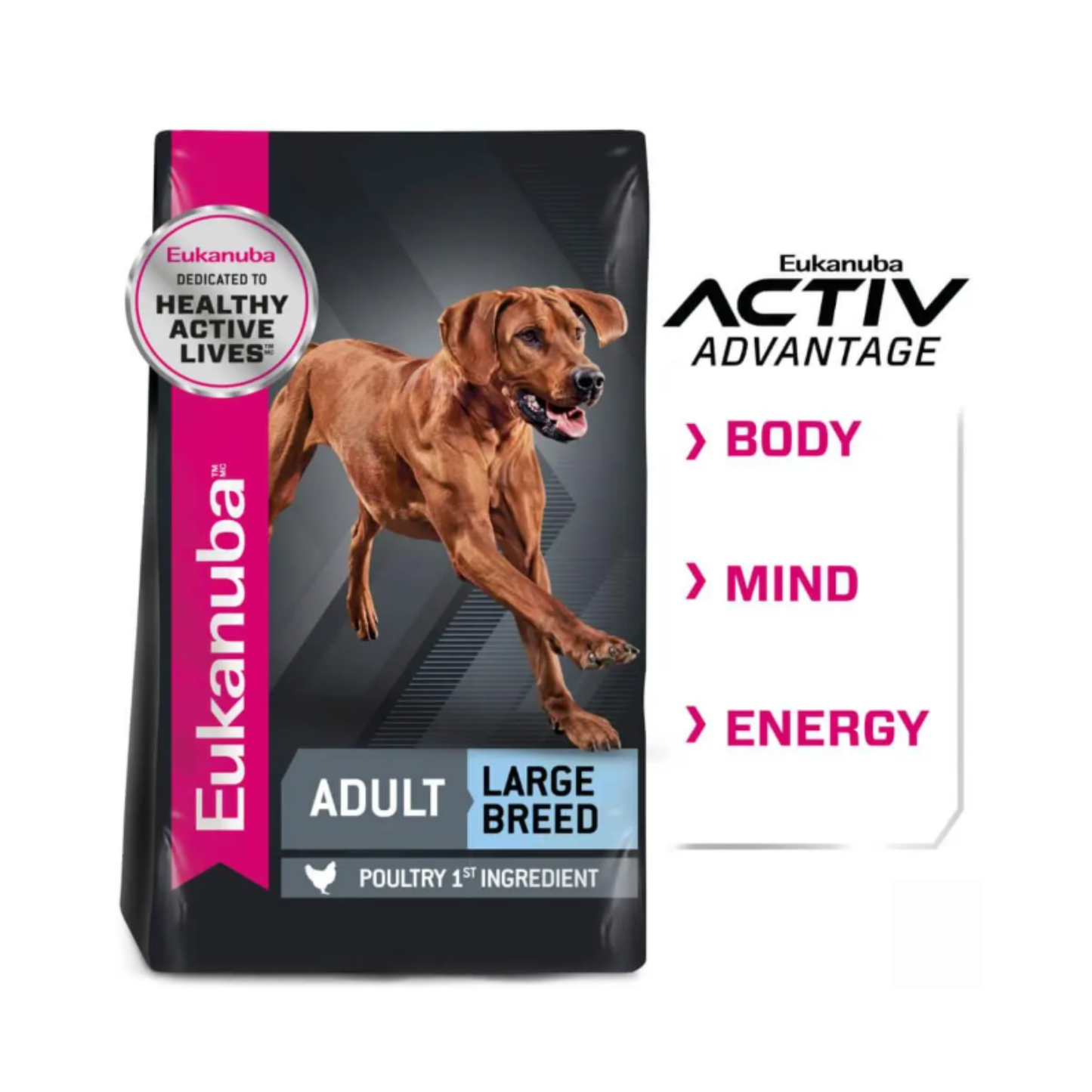 Eukanuba Adulto Raza Grande Perro 13.61 Kg.