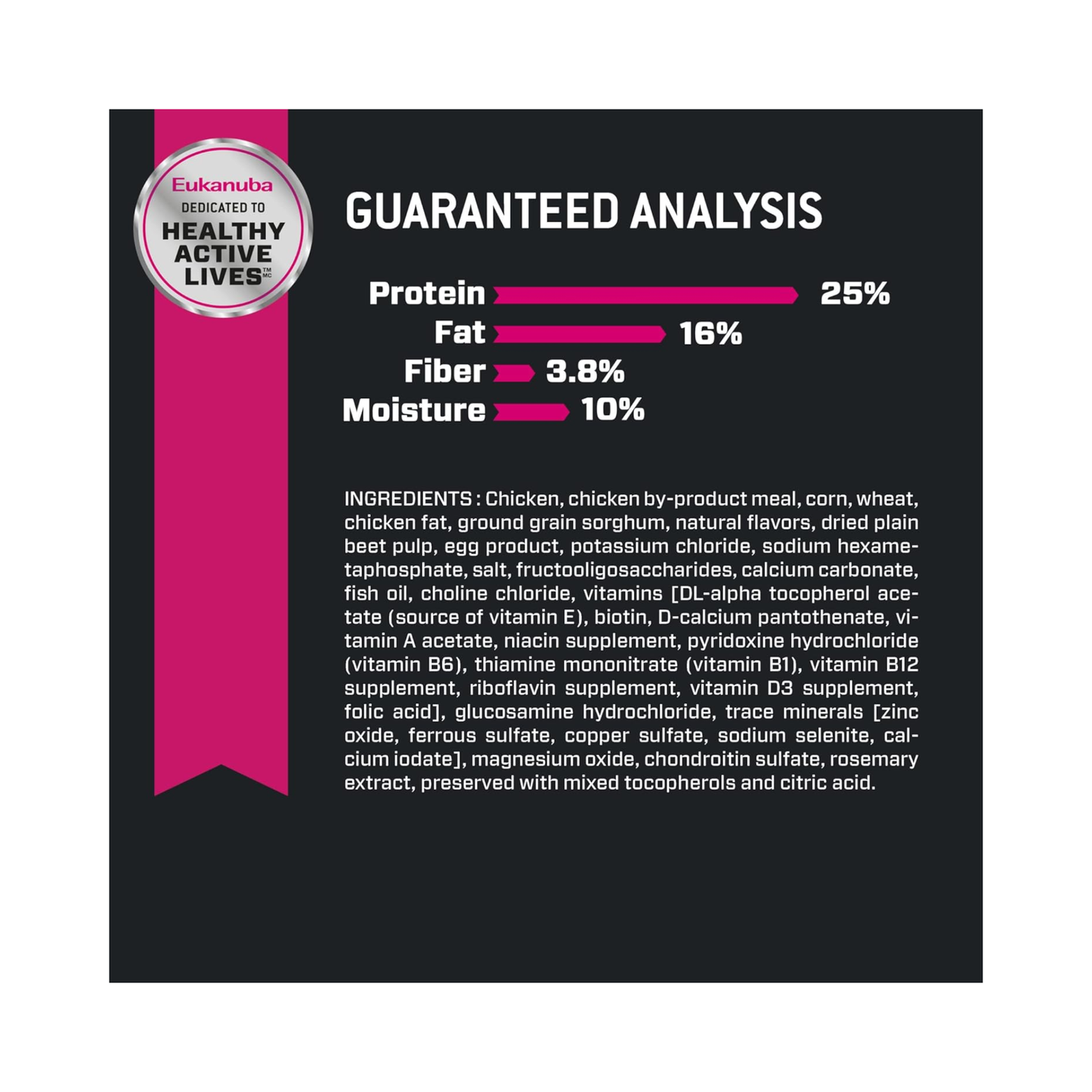 Alimento Eukanuba Adulto Perro  Razas Medianas 7.3 Kg.