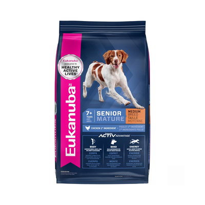 Eukanuba Perro Senior Mature senior Razas Medianas 13.6 Kg.