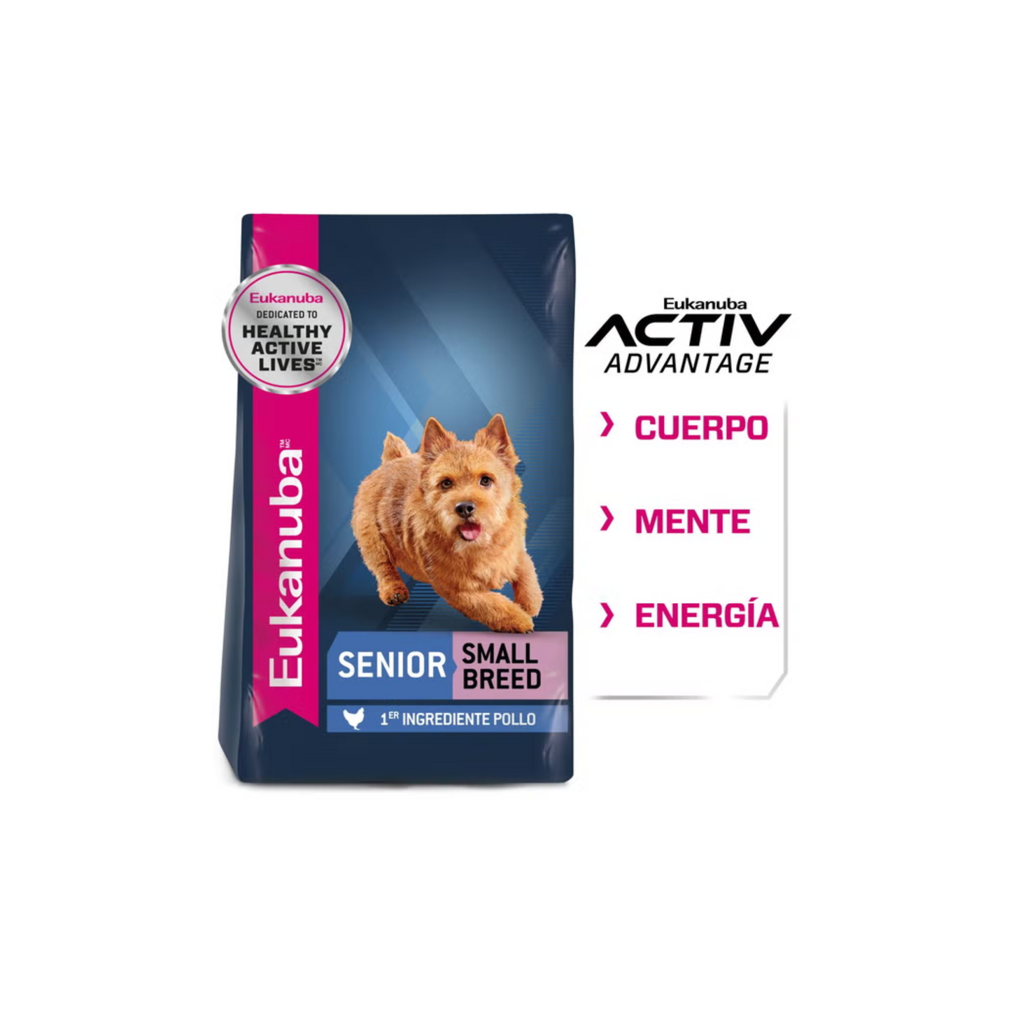 Eukanuba Perro Senior Mature 7+ Razas Pequeñas 2.04 Kg.