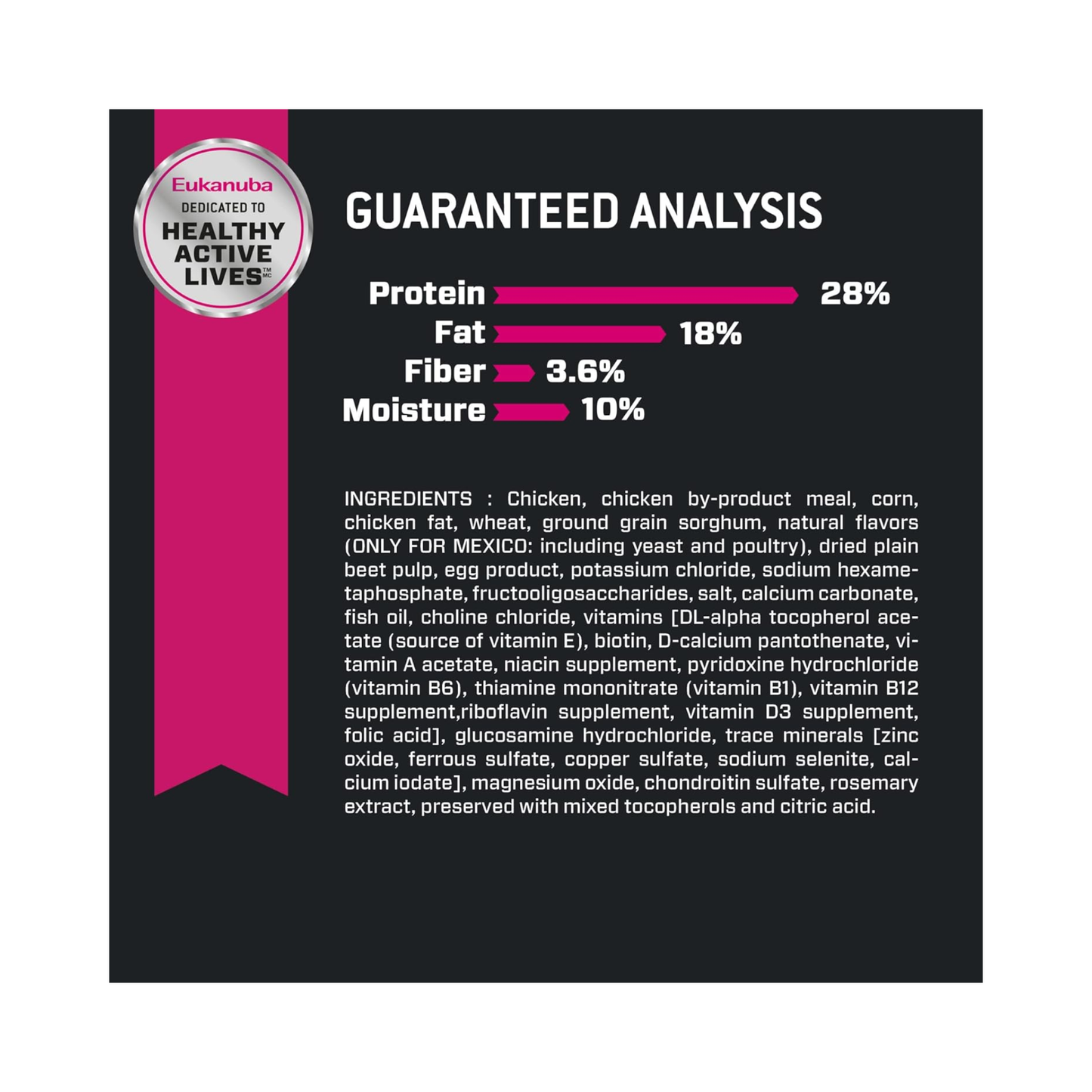 Eukanuba Razas Pequeñas Perro Adulto  6.8 Kg.