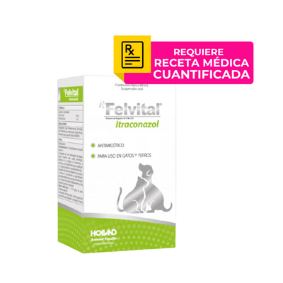 Rx Felvital Itraconazol Suspension Oral 60 ml Holland