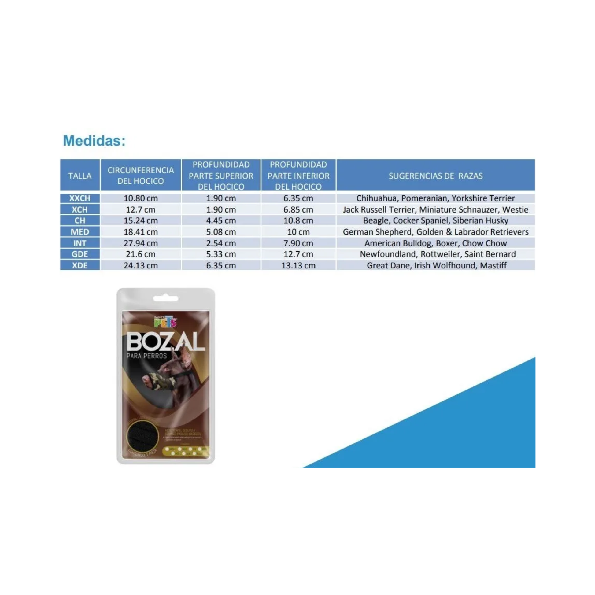 bozal para perros grandes