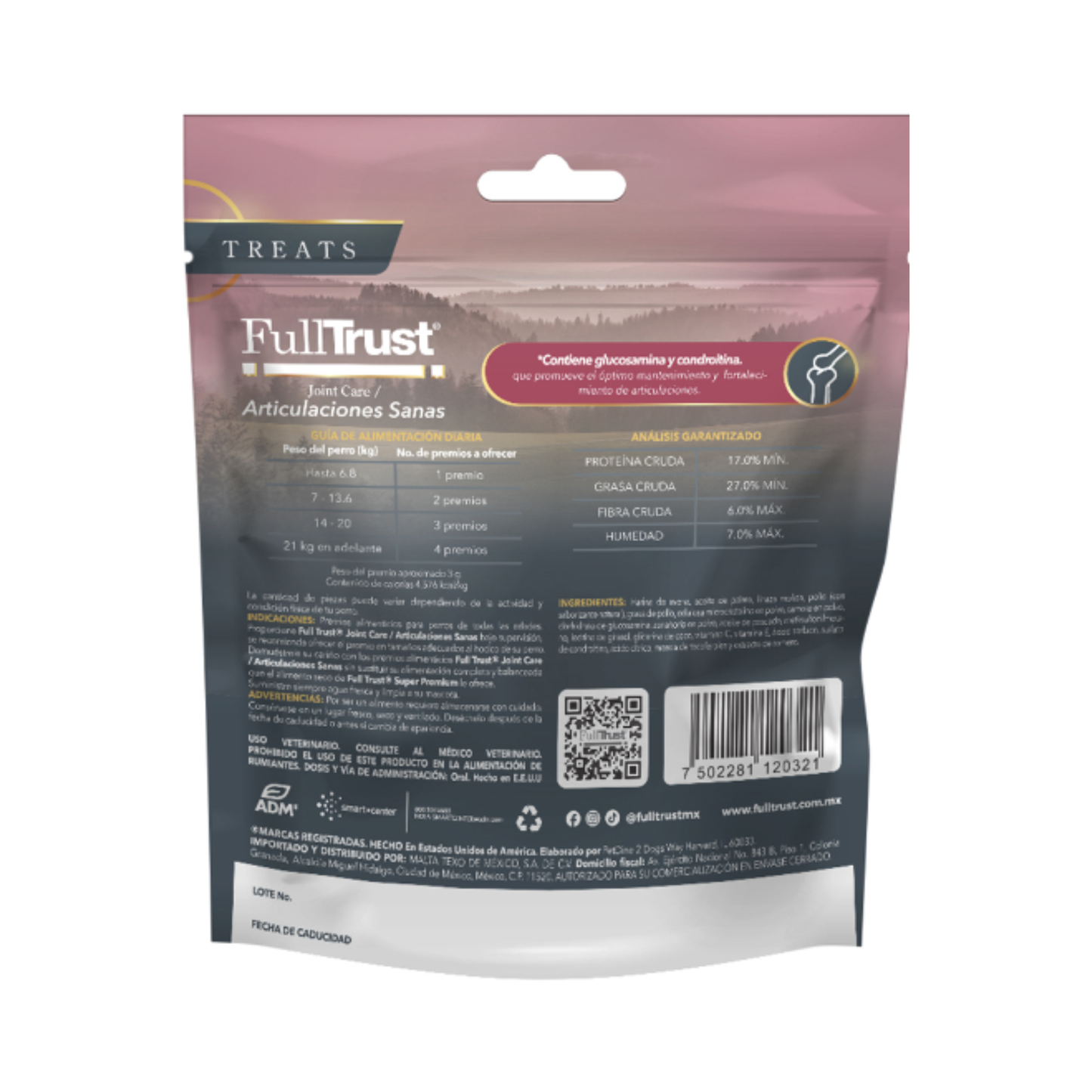 FullTrust Premios Joint Care Articulaciones Sanas para Perro 180 g