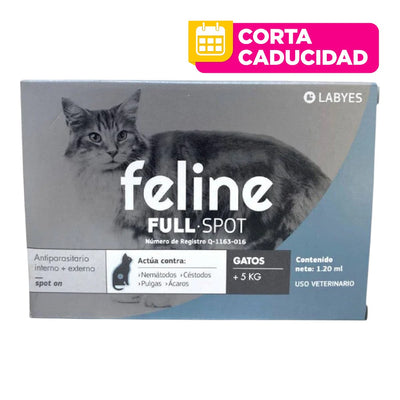 CORTA CADUCIDAD Full Spot Feline 5+ Kg., Labyes