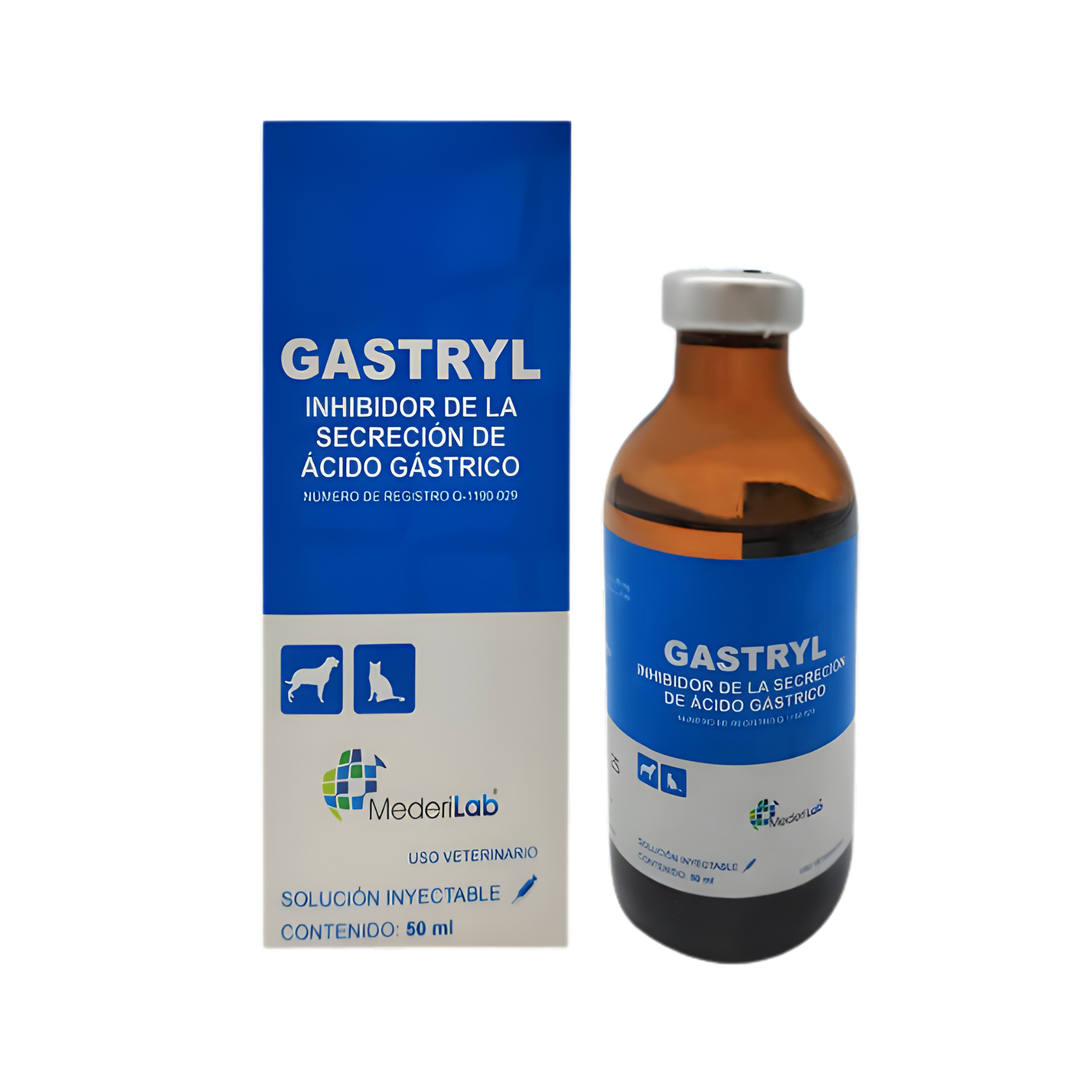 Gastryl Inyectable 50 ml, Mederilab – Plaza animal productos y ...