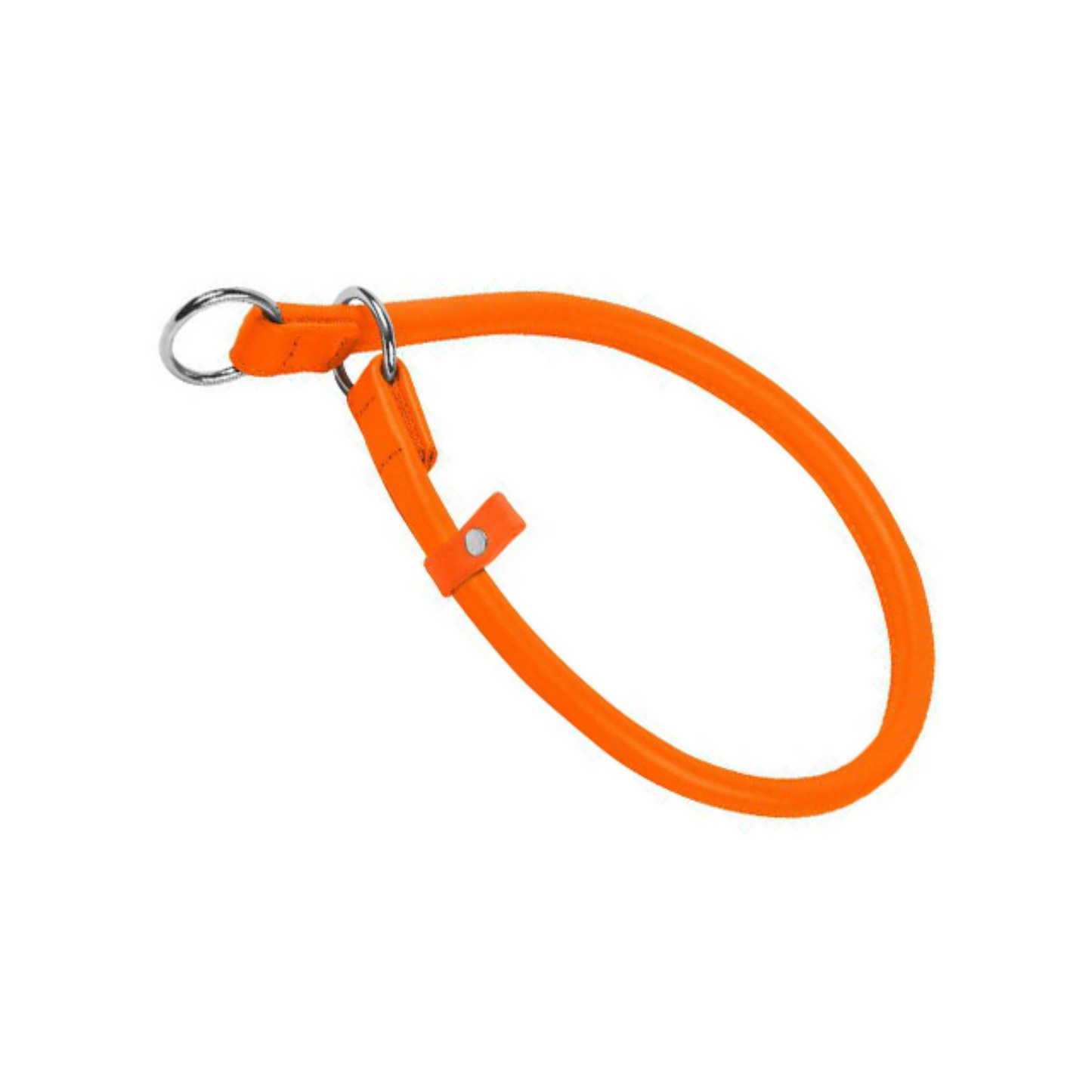 Glamour Collar Corredizo Jerk Choke Color Naranja Talla M