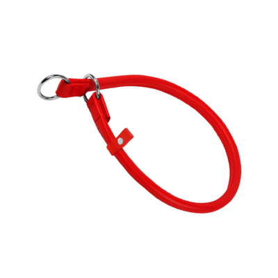 Glamour Collar Corredizo Jerk Choke Color Rojo Talla G