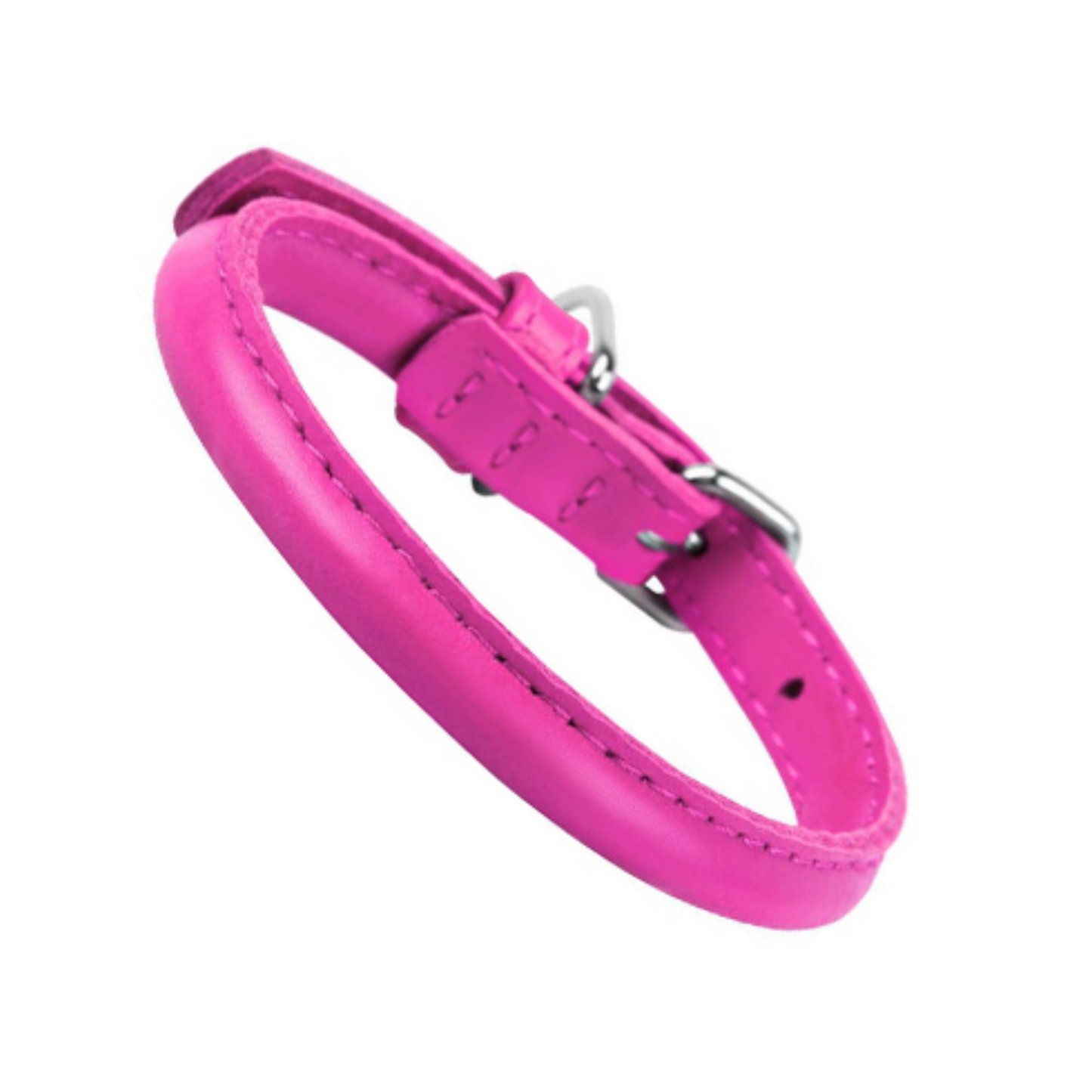 Glamour Collar Redondo Color Rosa Talla Grande