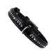 Glamour Collar de Cristales Pequeños Color Negro para Perro Talla M