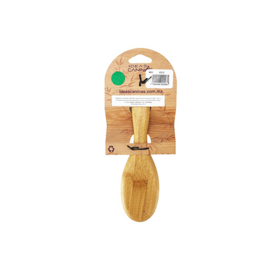 Grooming Cepillo de Bambú con Cerdas Negras Mediano