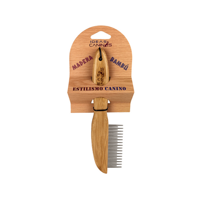 Grooming Peine Mediano con 31 Pins para Mascotas con Pelo Largo y Corto