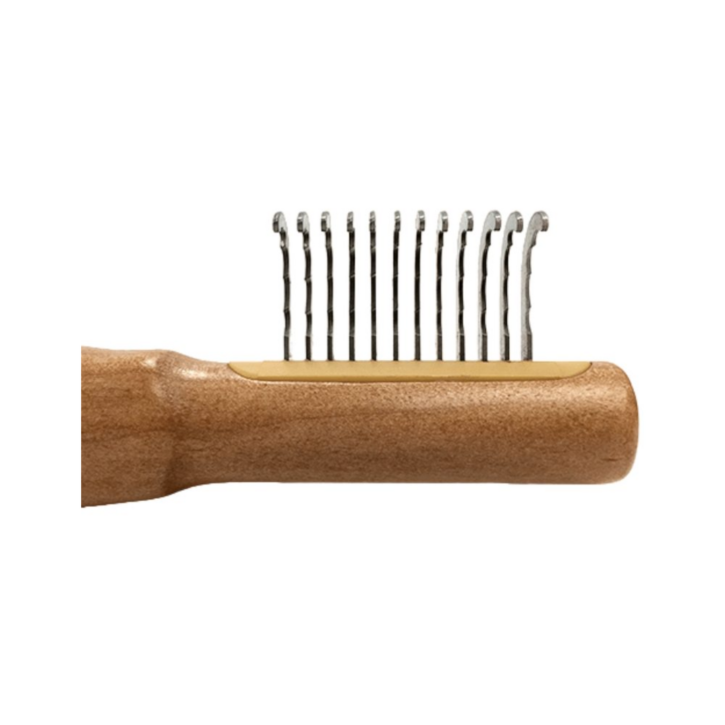 Grooming Peine Mediano Corta Nudos para Pelo Rizado