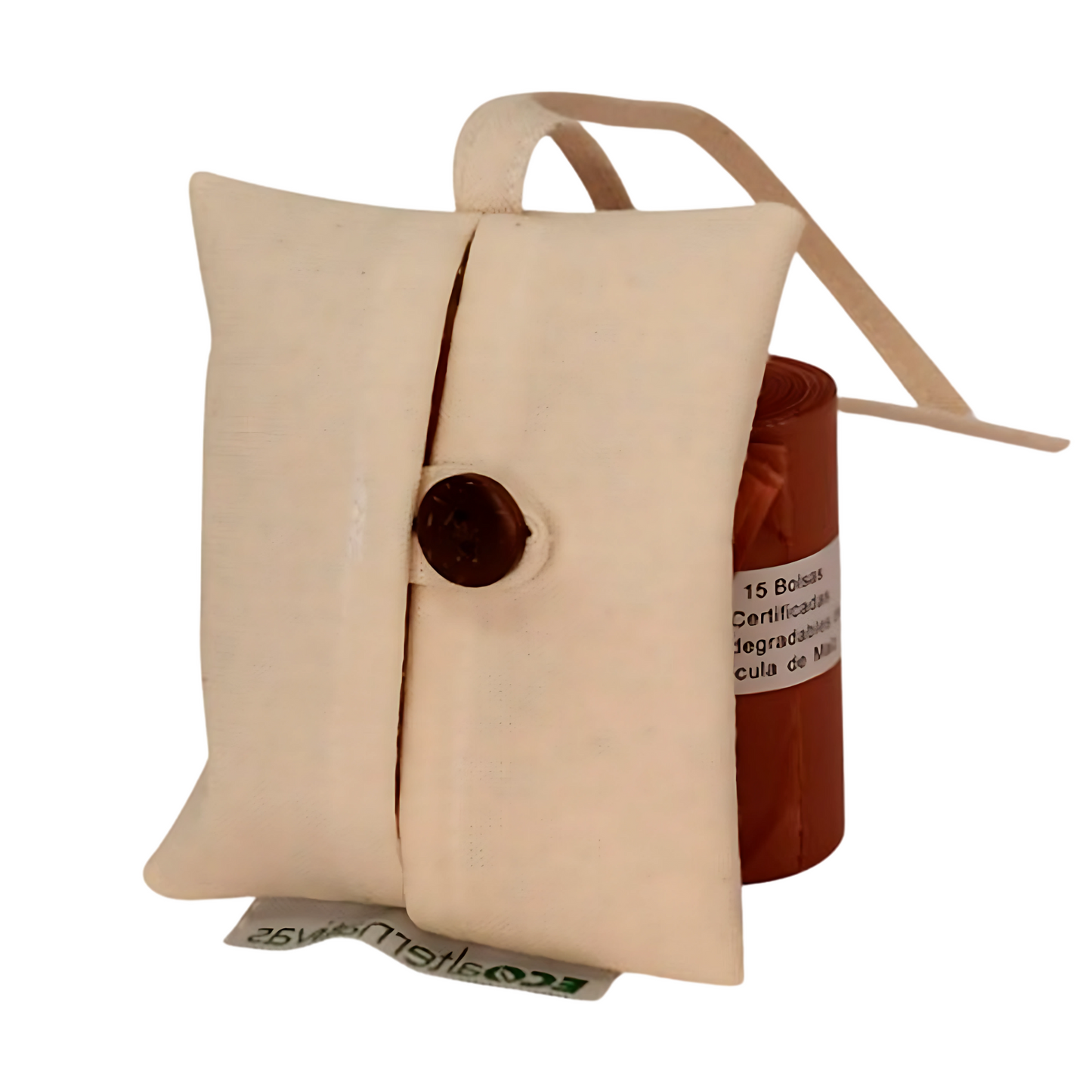 Happy Doggy Dispensador Biodegradable de Tela de Bolsas de Desechos