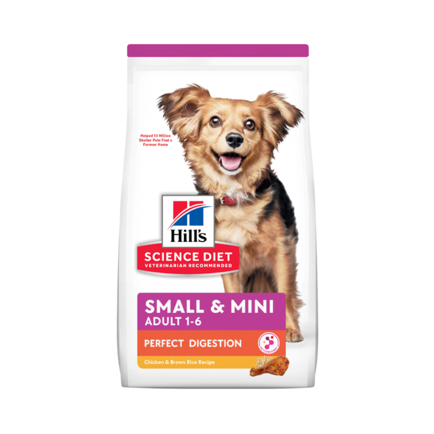 Hill's Science Diet Perfect Digestion Small&Mini, Cuidado digestivo para perros adultos pequeños y mini, 1.5kg