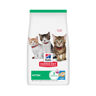 Hill's Science Diet Kitten Alimento Saludable para Gatito Receta de Pescado Marino, 1.5kg