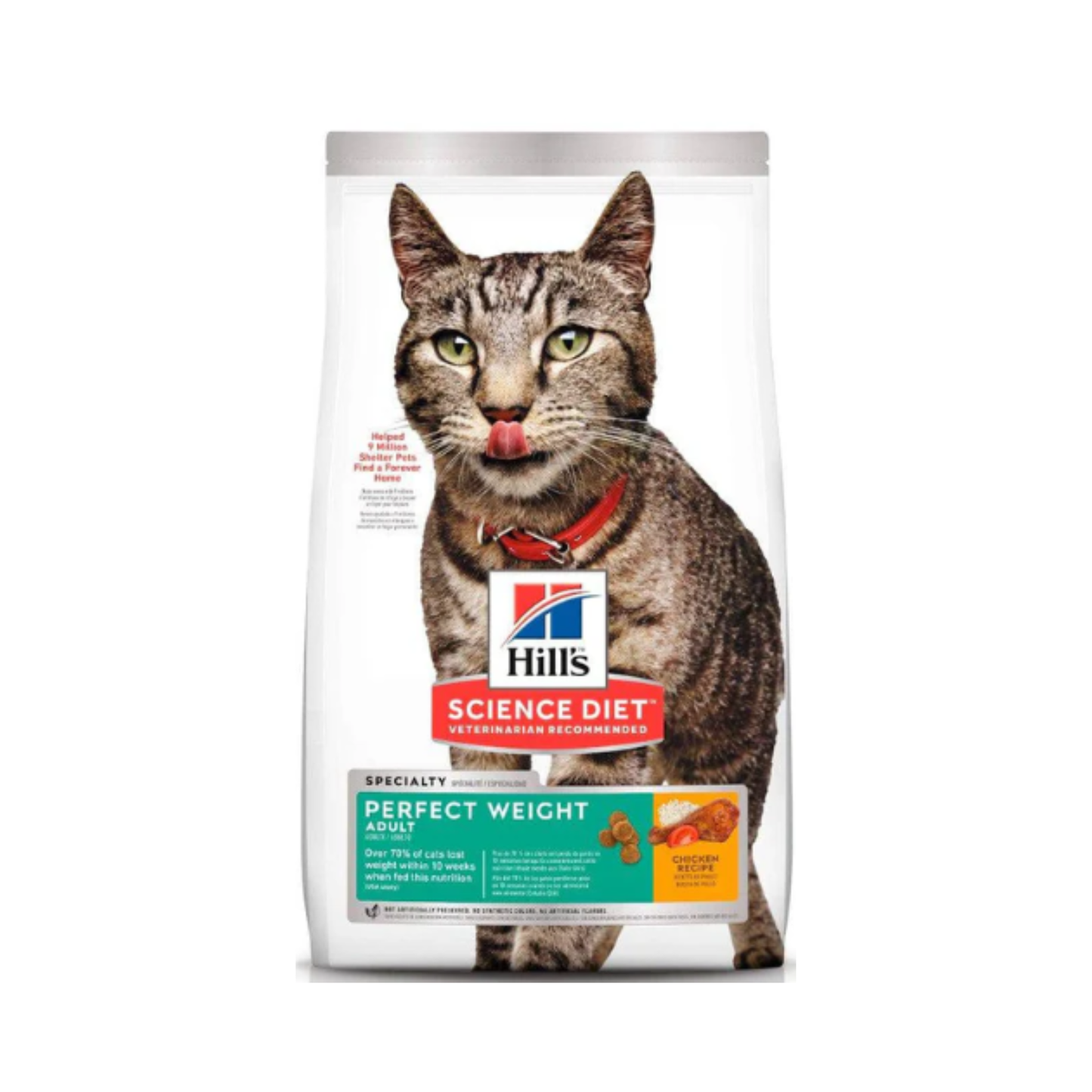 Hill's Science Diet Perfect Weight Alimento Control de Peso para Gato Adulto 1.4Kg