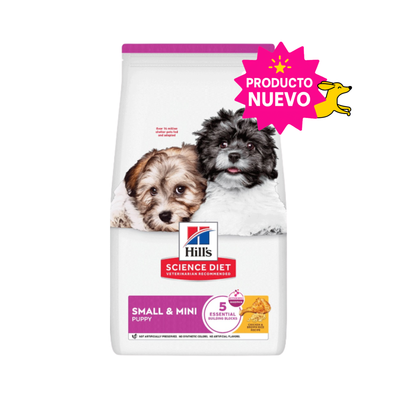 Hill's Science Diet Small and Mini Puppy Alimento para Perro Raza Pequeña Sabor Pollo 1.13 Kg