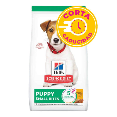CORTA CADUCIDAD Hill's Science Diet Puppy Small Bites, alimento para perro cachorro bocados pequeños 5.7Kg