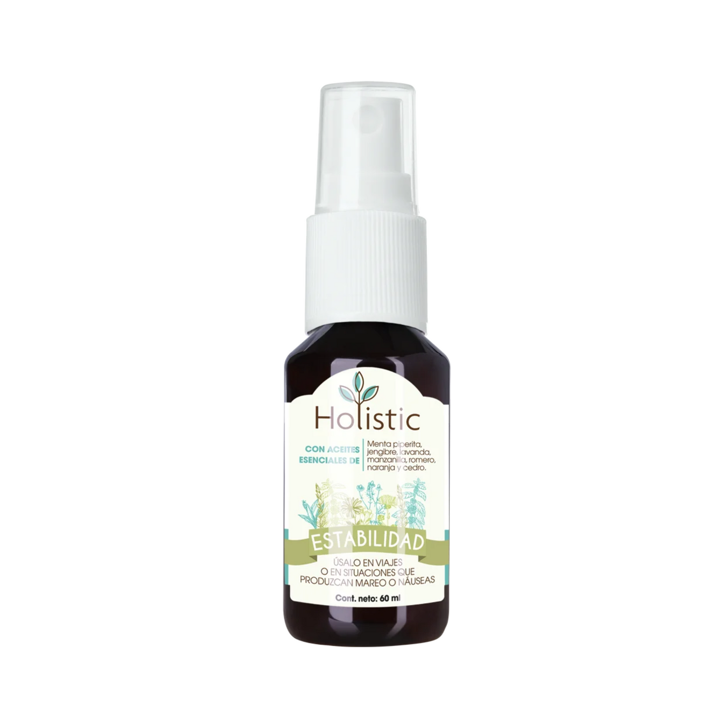 Holistic Kit de Aromaterapia Estabilidad 60 ML Naturance