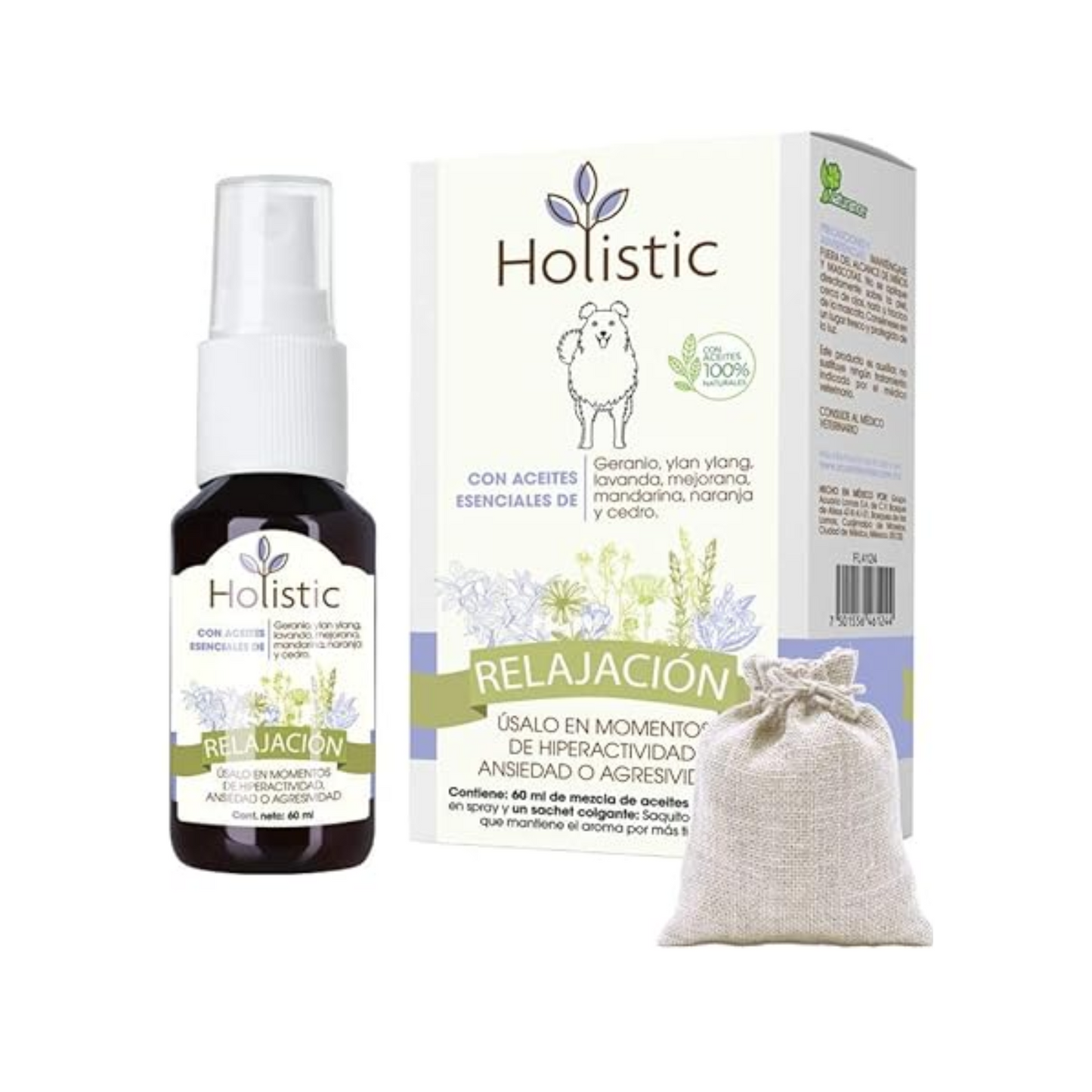 Holistic Kit de Aromaterapia Relajación 60 ML Naturance