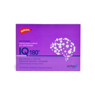 Holliday IQ 180 c/3 Blister 7 Comprimidos c/u