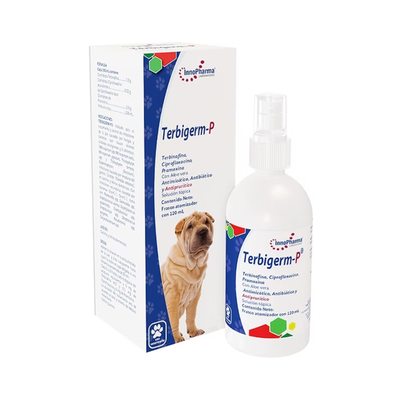 Innopharma Terbigerm-P Antimicótico Solución Tópica en Frasco Atomizador de 120 ml