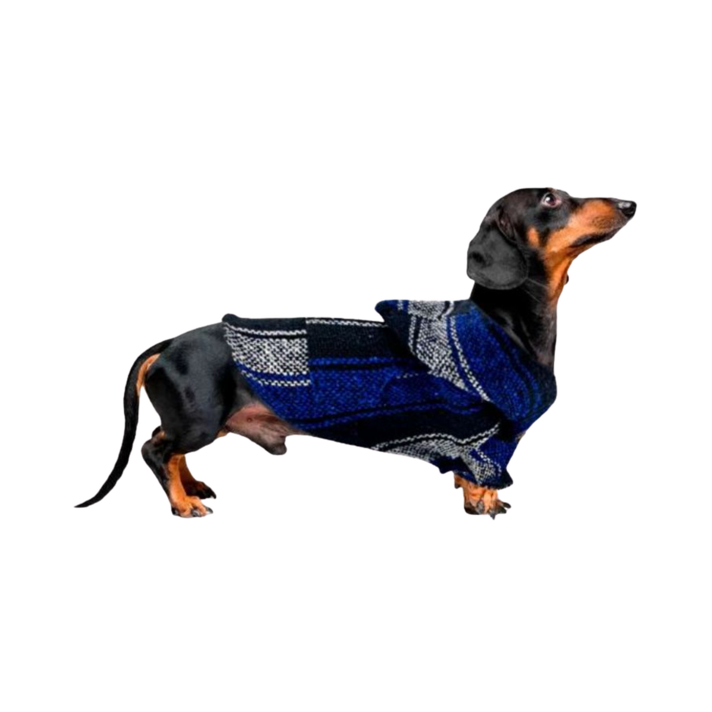 Kokoli Sueter Poncho Color Azul Talla L