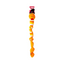 KONG Halloween Knots Snake Juguete Resistente para Perro con Cuerda Interna Talla M/L