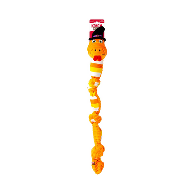 KONG Halloween Knots Snake Juguete Resistente para Perro con Cuerda Interna Talla M/L