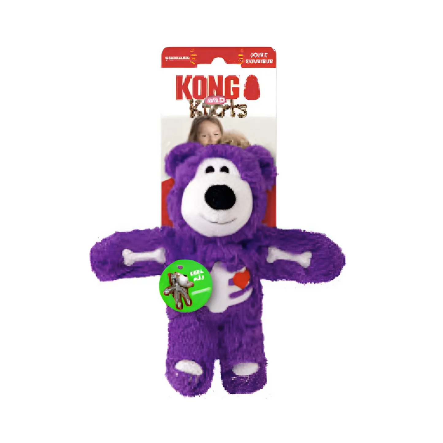 KONG Halloween Wild Knots Skeleton Juguete Resistente para Perro Talla S/M