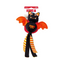 KONG Halloween Wubba Ballistic Bat Juguete Resistente para Perros Talla L