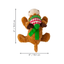 KONG Holiday Cozie Reindeer Juguete Mediano de Navidad para Perro