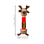 KONG Holiday Shakers Luvs Reindeer Juguete Mediano de Navidad para Perro