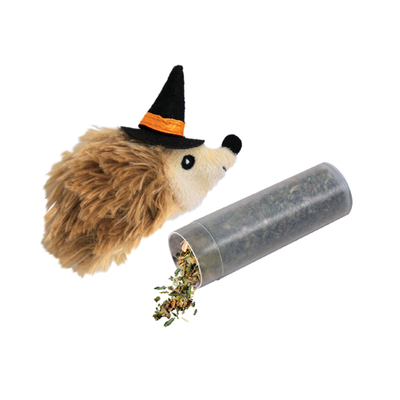 KONG Refillable Halloween Erizo Juguete con Catnip para Gato