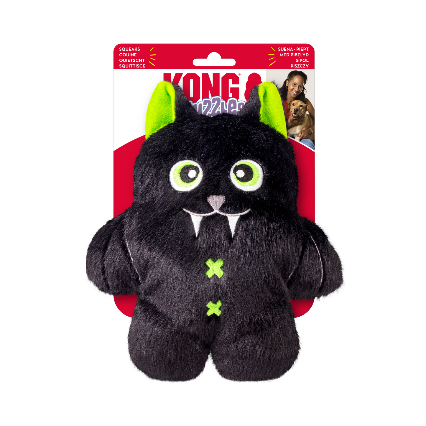 KONG Snuzzles Halloween Juguete de Felpa para Perros Talla M