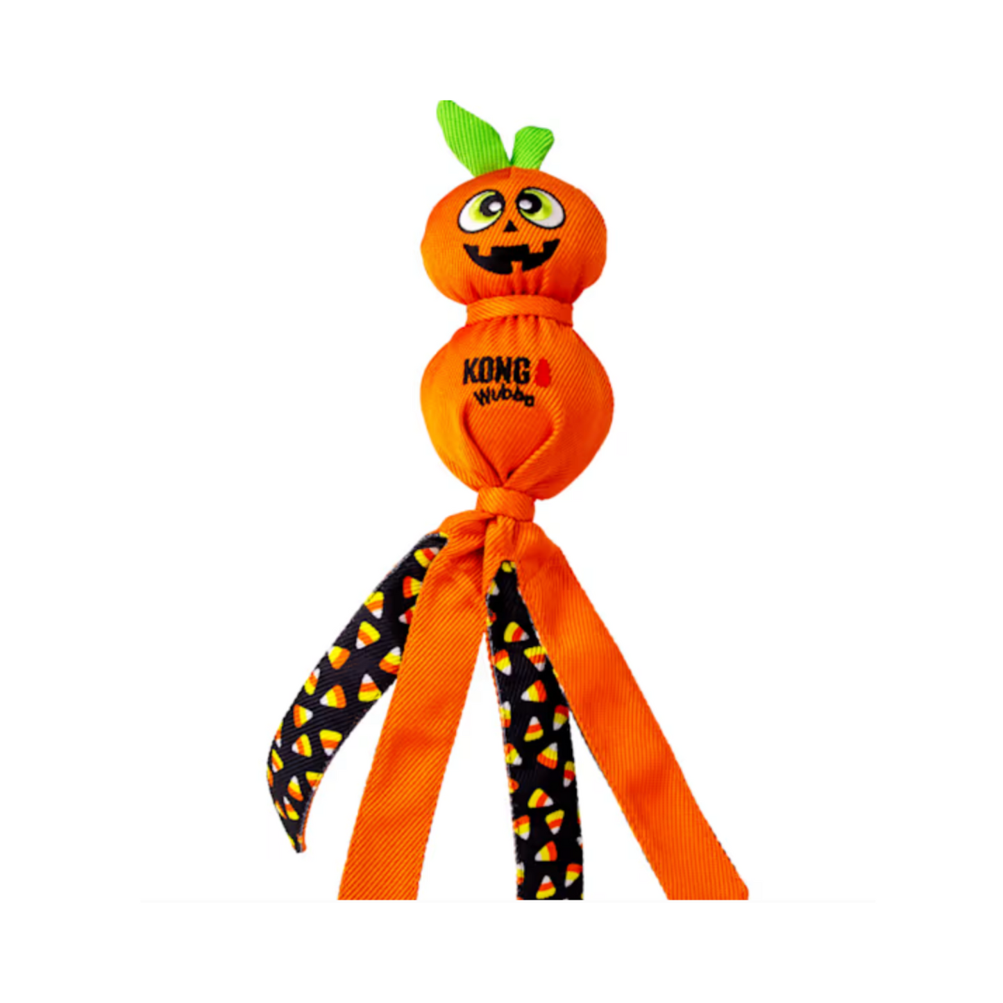 KONG Wubba Pumpkin de Halloween Juguete Resistente para Perros Grandes Talla L