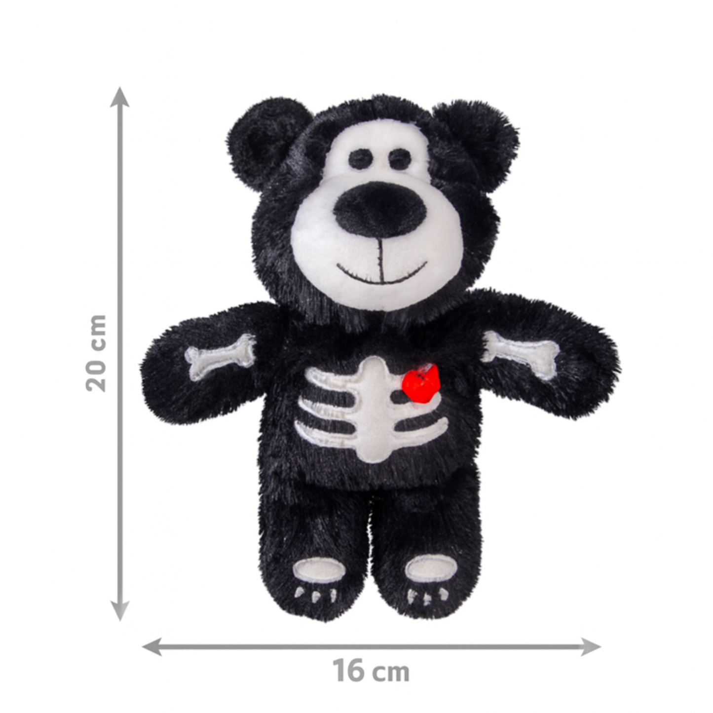 KONG Halloween Wild Knots Skeleton Juguete Resistente para Perro Talla S/M