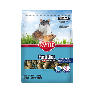 Kaytee Forti Diet Prohealth Alimento para Rata y Ratón 3 LB