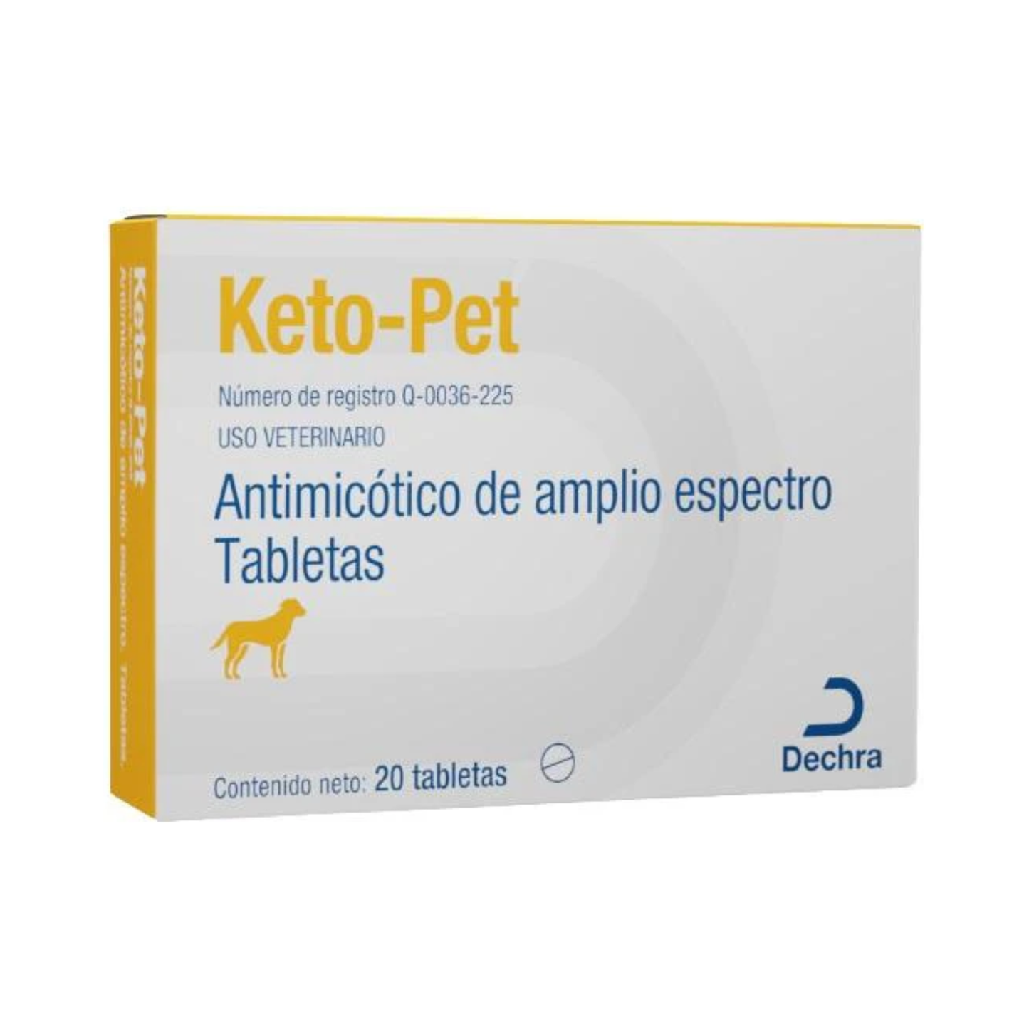 Ketopet 250 Antimicótico Caja con 20 Tabletas Dechra