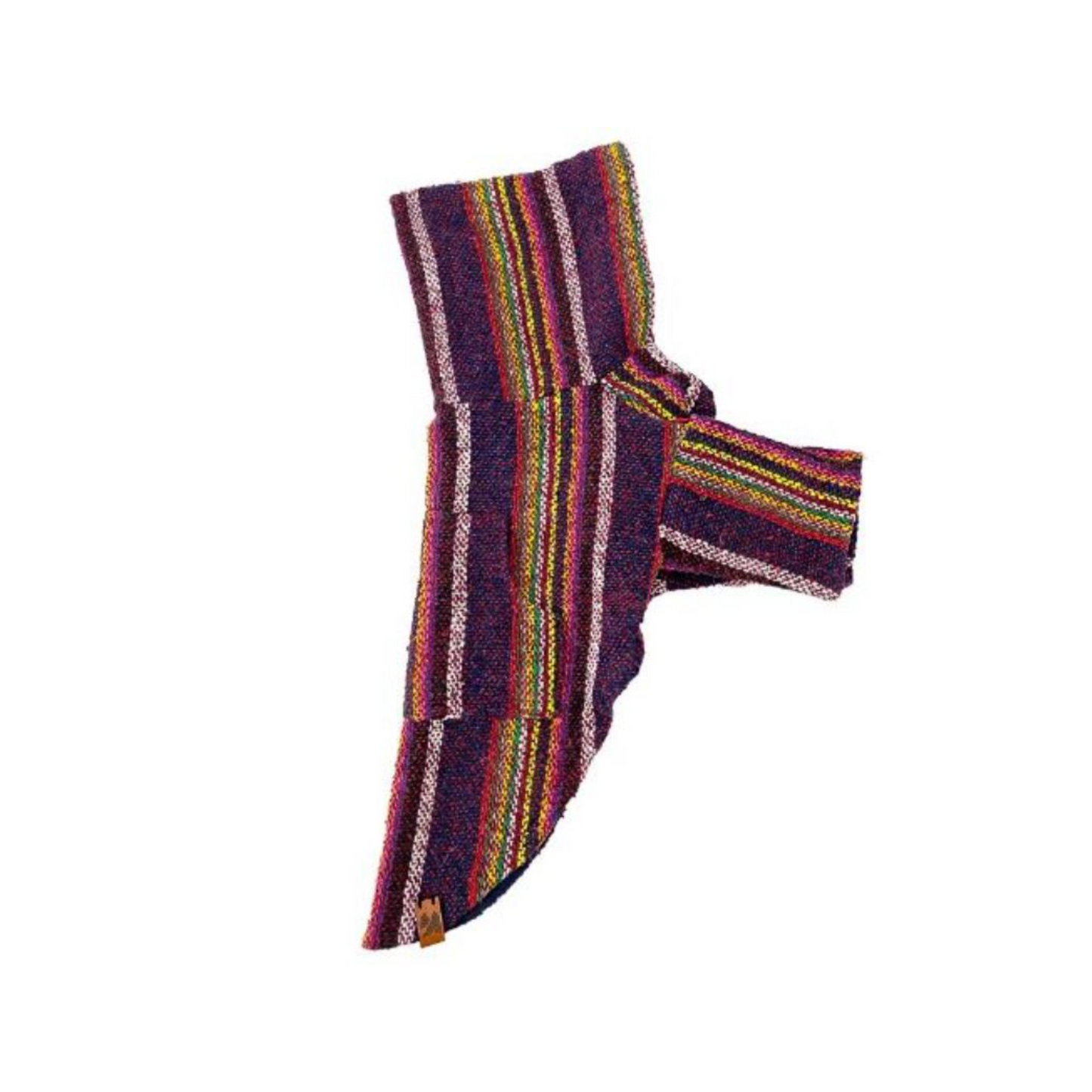 KoKoli Suéter Poncho Color Vino Para Perro Talla XXL