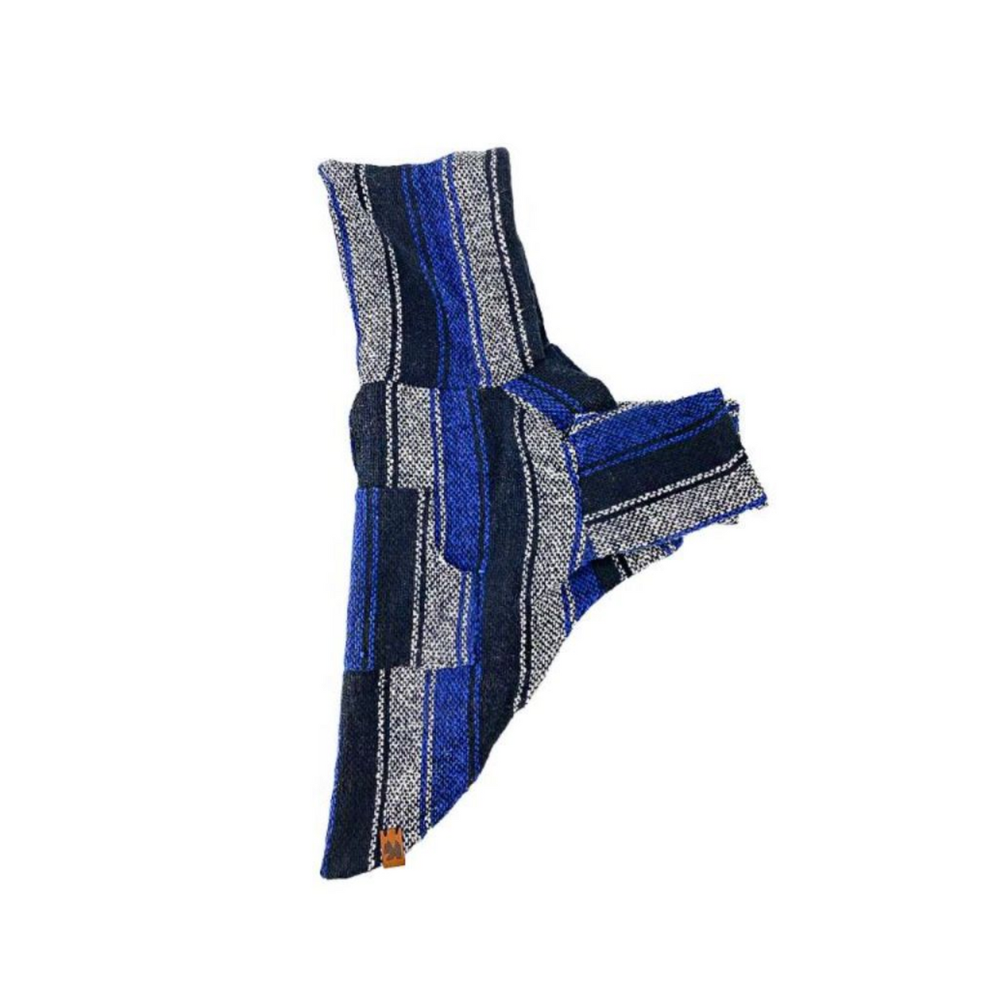 KoKoli Suéter Poncho Color Azul Para Perro Talla XXL