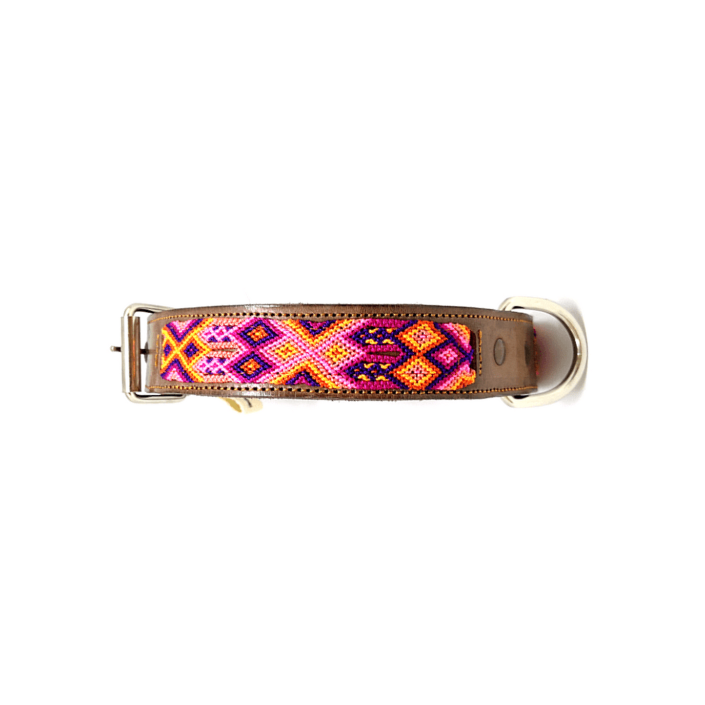 Kybopet Collar Artesanal Color Morado Para Perro Talla Extra Grande