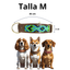 Kybopet Collar Artesanal Color Azul Para Perro Talla Mediano