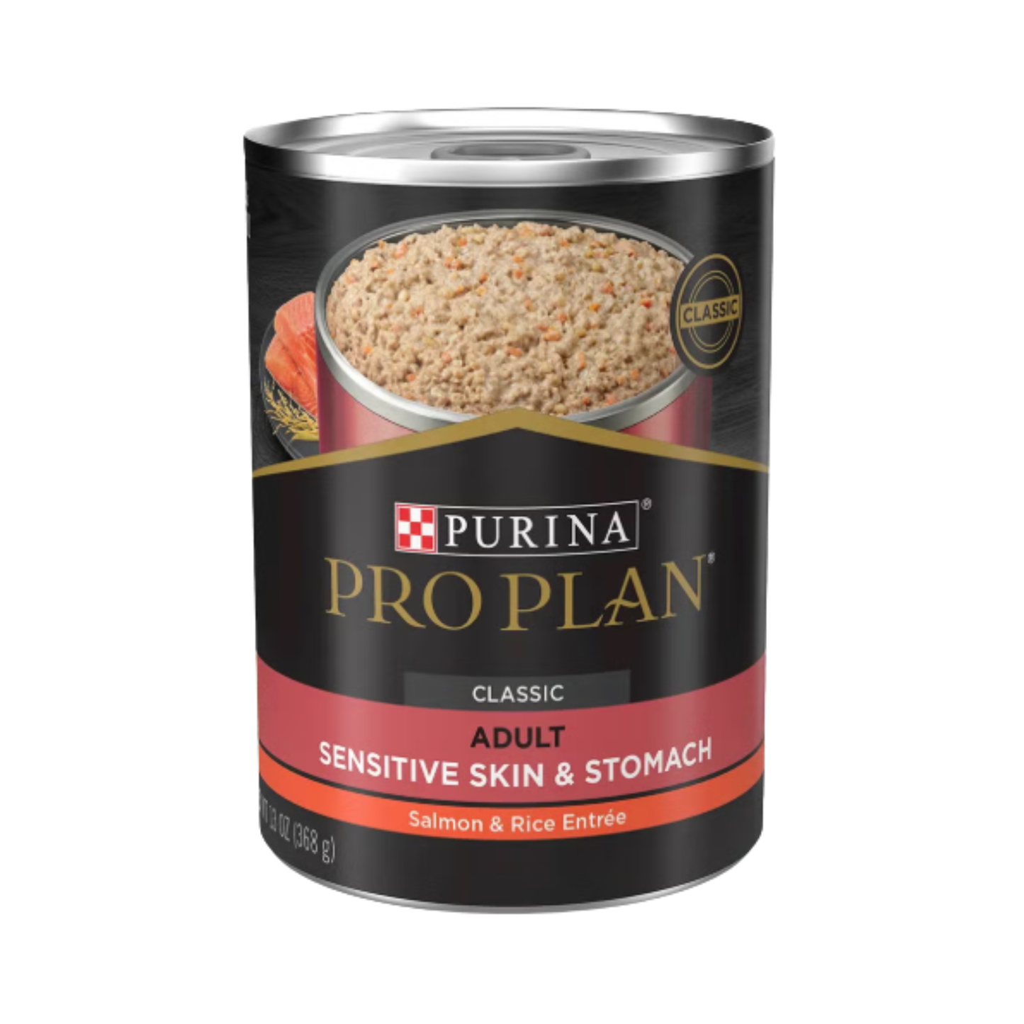 1 Lata Pro Plan Sensitive Skin Salmón 368 g