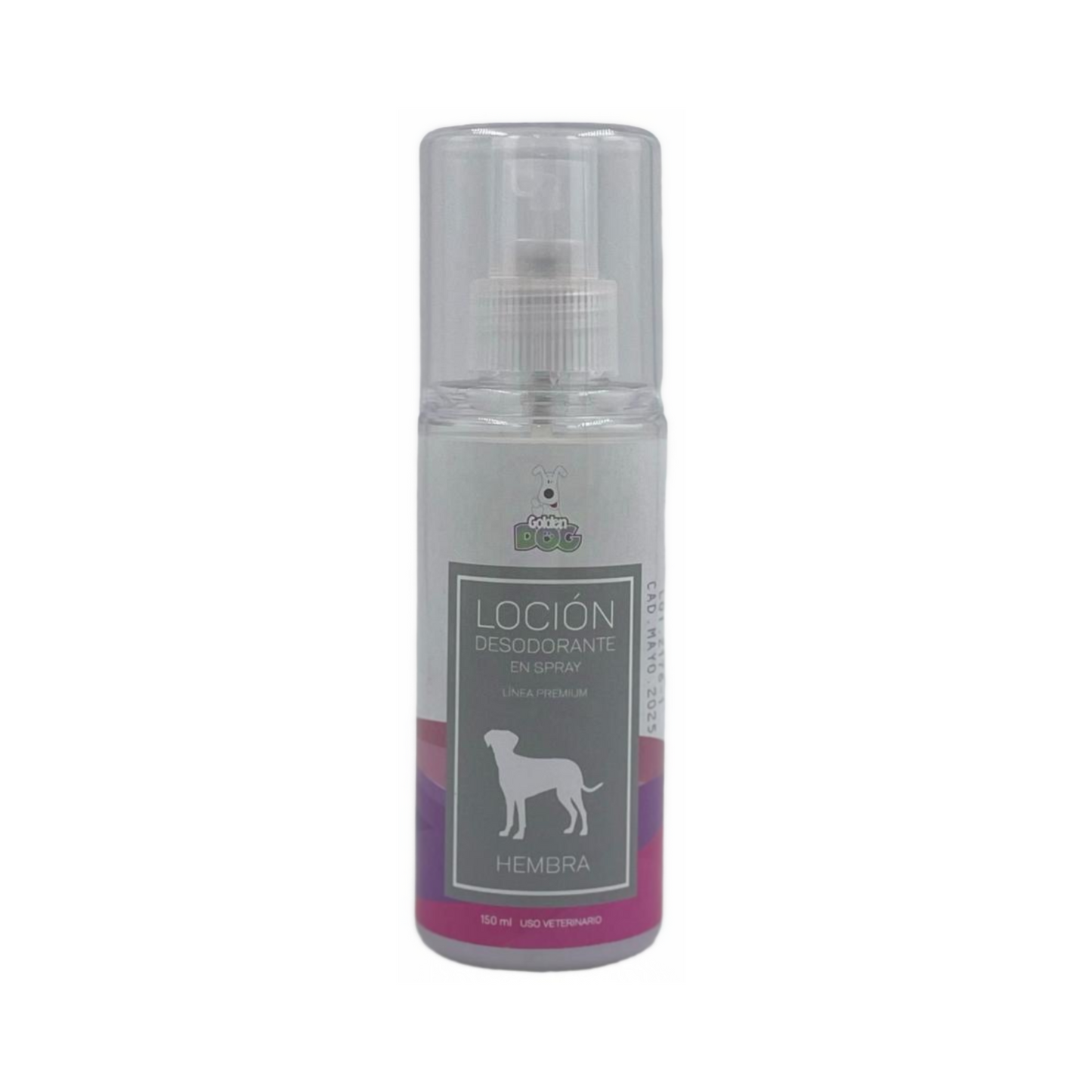 Loción Desodorante en Spray, Hembra 150 Ml